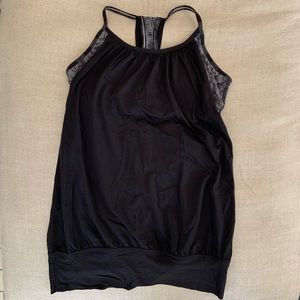 Lululemon Black No Limits Tank